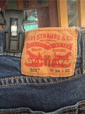 Levi's 511 Dark Blue Denim Jeans